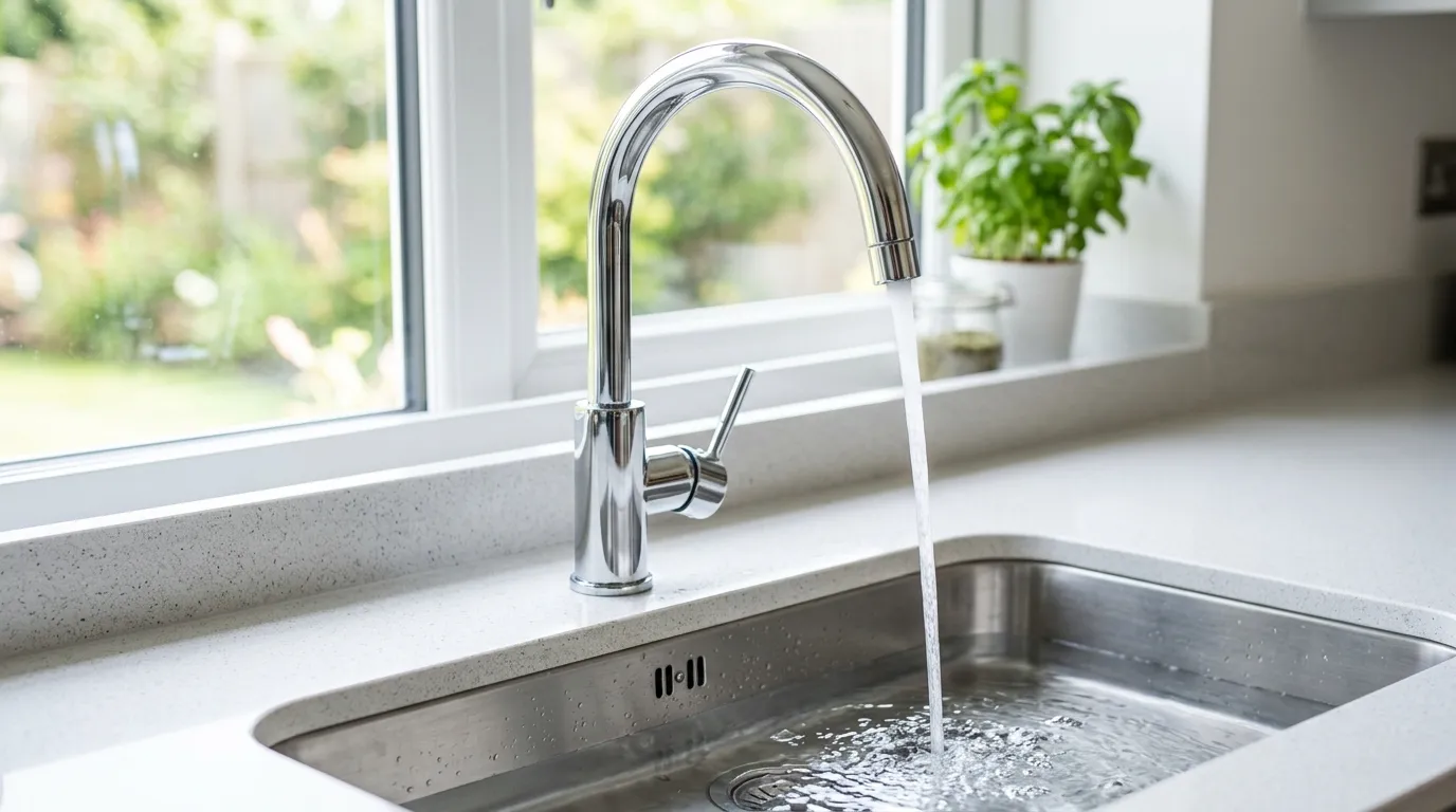 Local Plumbing Master Pros same day plumber fixing a faucet in Beloit, OH